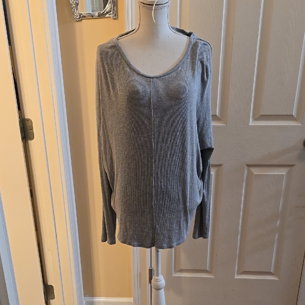 Gray Women's Top
